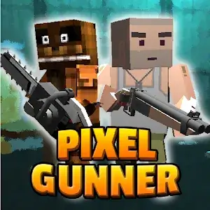 Pixel Z Gunner v5.6.1 MOD APK (God Mode, One Hit, Ammo)